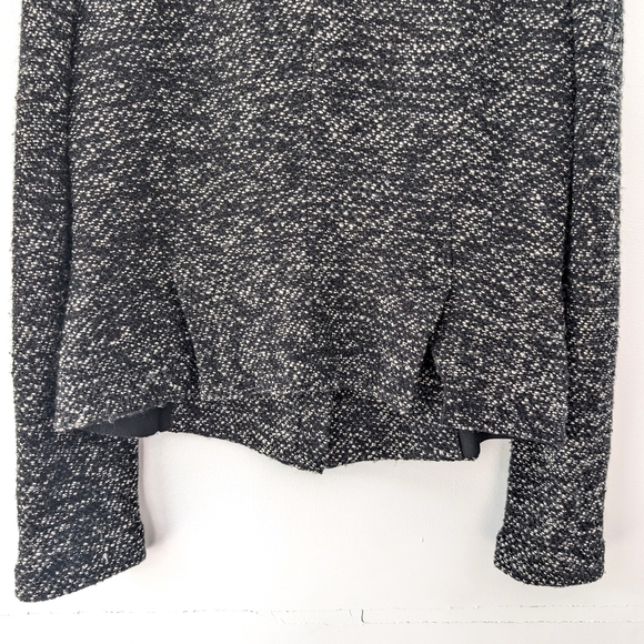 Emporio Armani Women's Black and White Wool Blend Jacket ~ Size 42 - Picture 8 of 10